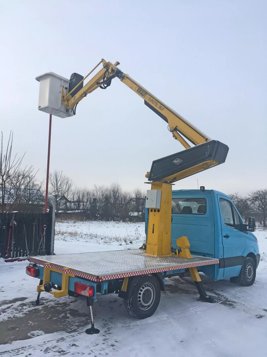 Mobilny podnośnik koszowy- wynajem